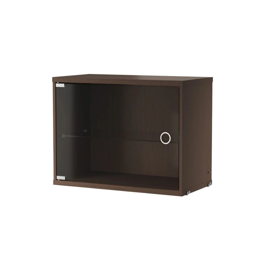 Display Cabinet Swing Door 58 Dark Oak - view 1