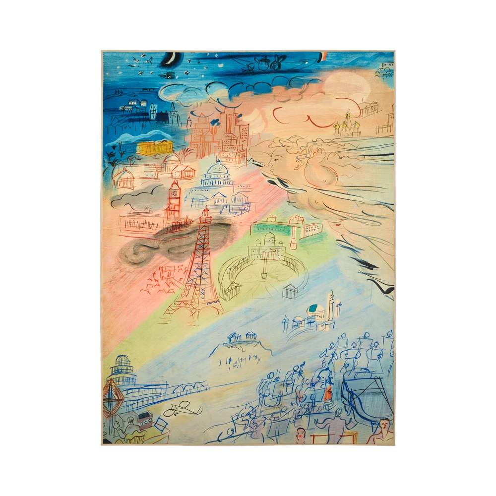 Raoul Dufy X You & Us The Electricity Fairy Rug - view 1