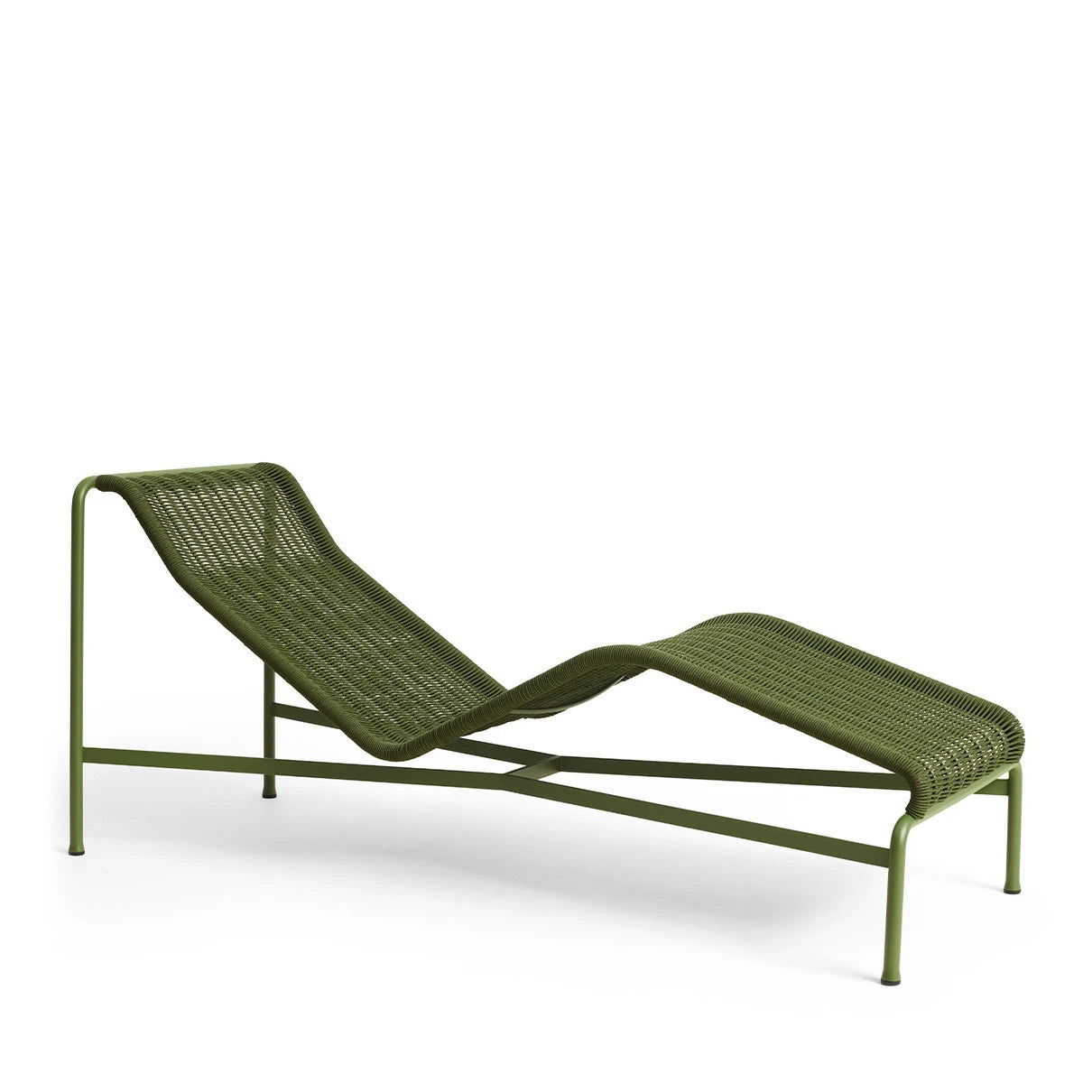 Palissade Cord Chaise Lounge Olive Lounge Chair - view 1