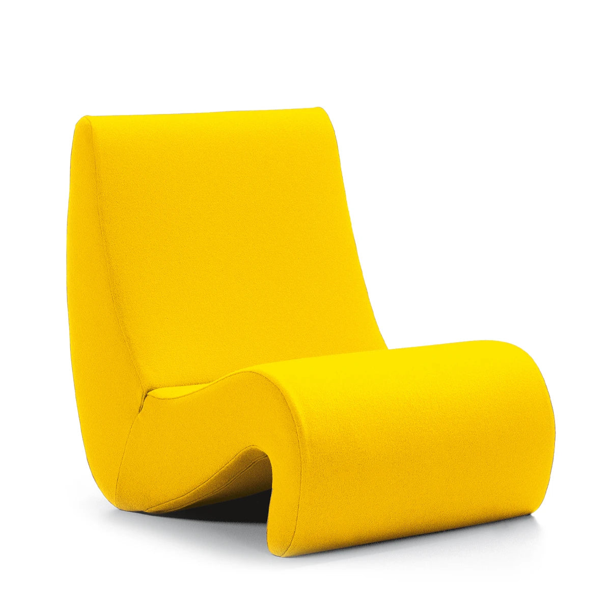 Amoebe Dark Yellow Fabric Tonus - view 1