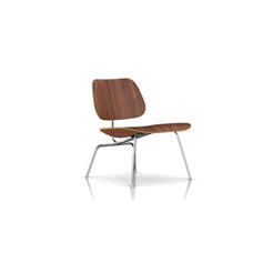 Eames Molded Plywood Lounge Chair, Metal Base - view 1