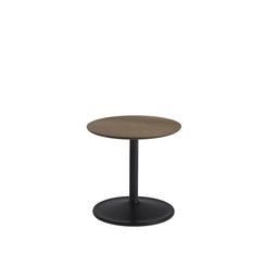 Soft Side Table Black/Solid Smoked Oak - view 1