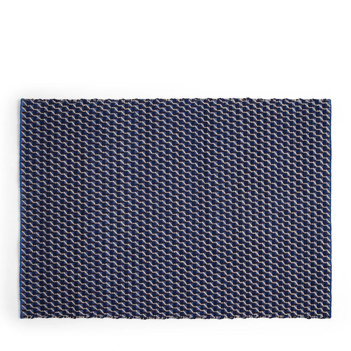 Channel Rug 4 Sizes Blue-White - view 1