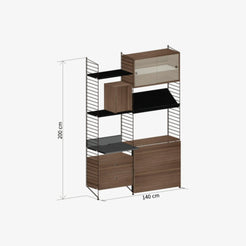 STRING SYSTEM MODULE 14 Shelf - view 1