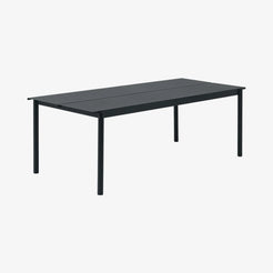 Linear Steel Table 140 Black - view 1