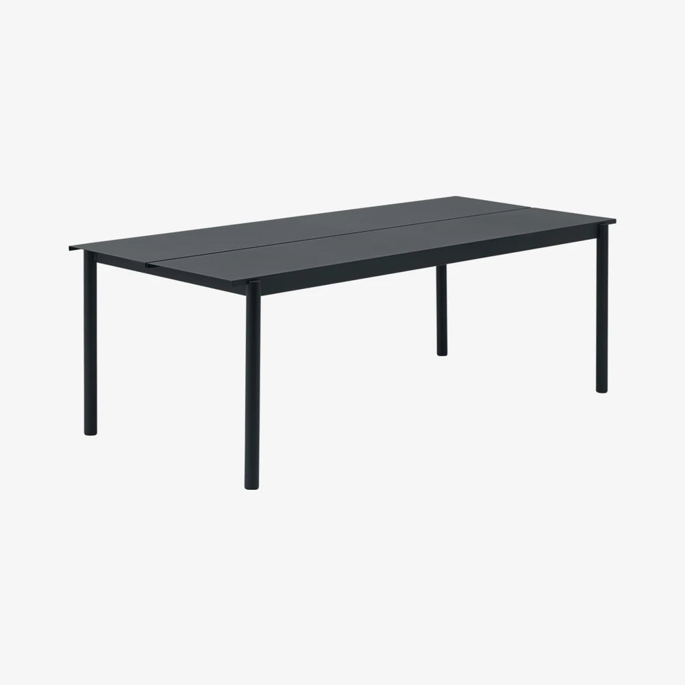Linear Steel Table 140 Black - view 1