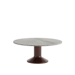 Midst Coffee Table Grey Marble/Dark Red - view 1