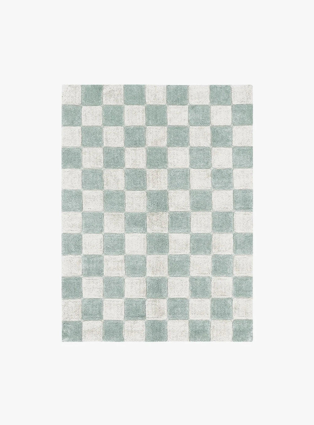 Washable Rug - Tile Blue Sage - view 1