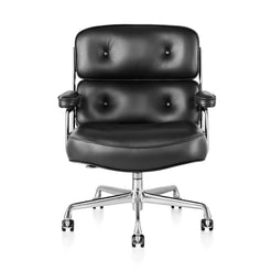 Eames Executive Chair Black-Aluminum - view 1