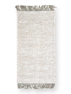 Burel Factory Cotton Cork White Rug - view 1