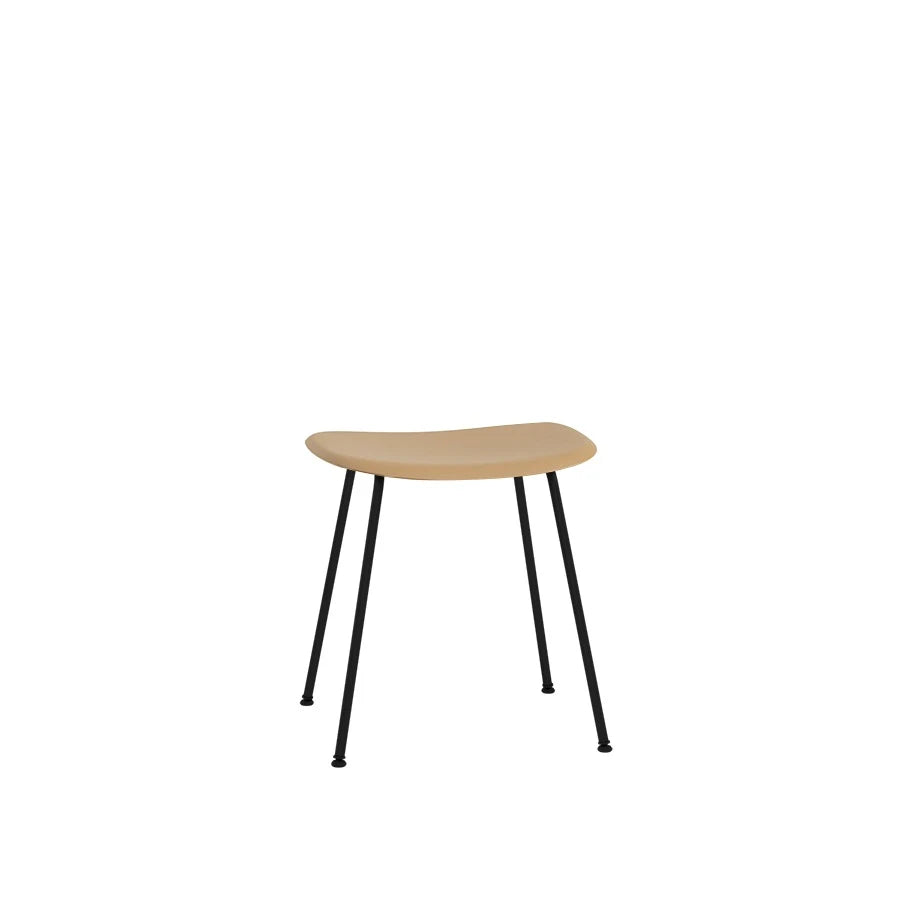Fiber Stool Tube H45 Black/Ochre - view 1