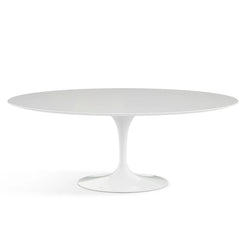 Saarinen Dining Table Oval 198 x 121 - White Laminate - view 1