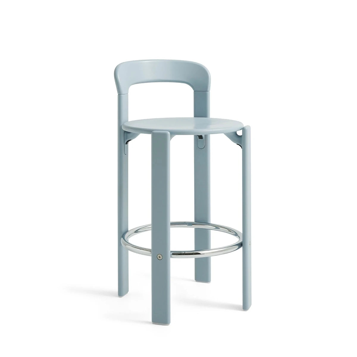 Rey Bar Stool Low Slate Blue - view 1