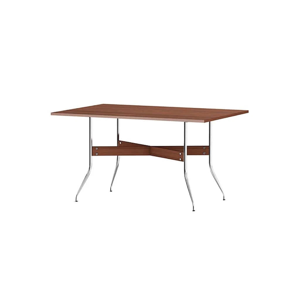 Nelson Rectangular Dining Table (Walnut) - view 1