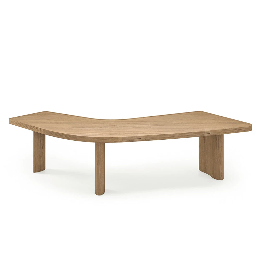 Boomerang Desk (Ashwood stained oak) - view 1
