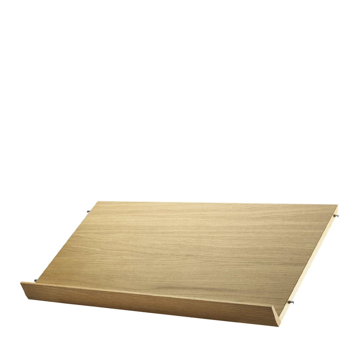 Magazine Shelf Wood Oak - view 1