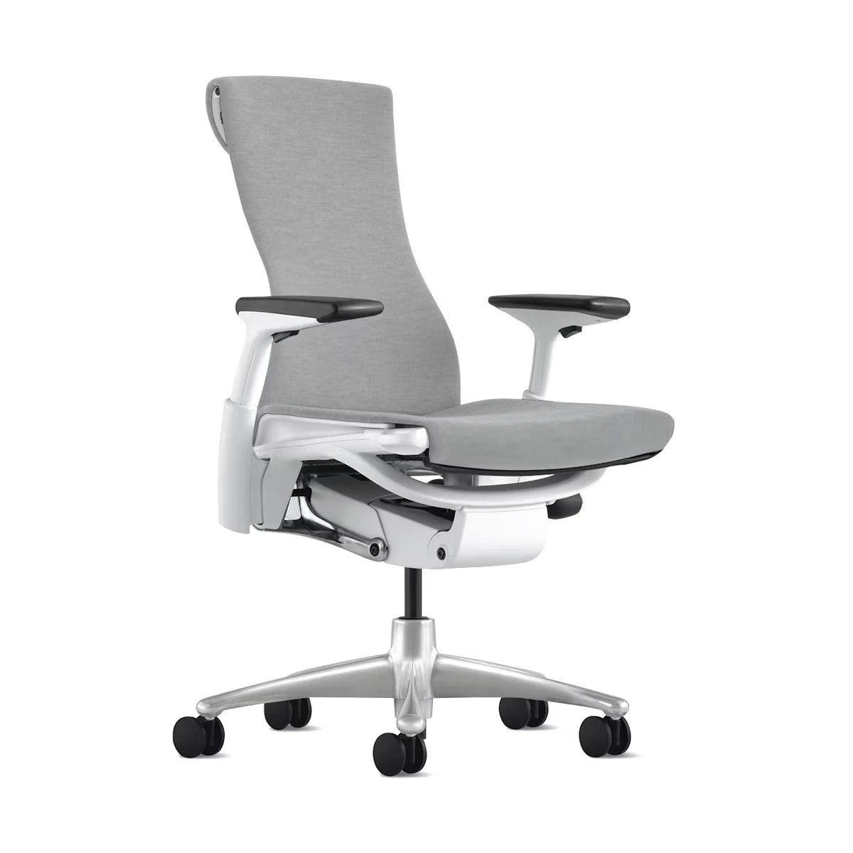 Embody Work Chair White-Titanium-Dark Mineral (Fabric - Sync) - view 1