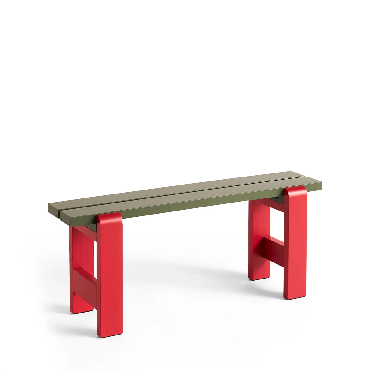 Weekday Bench Duo Olive-Wine Red - view 1