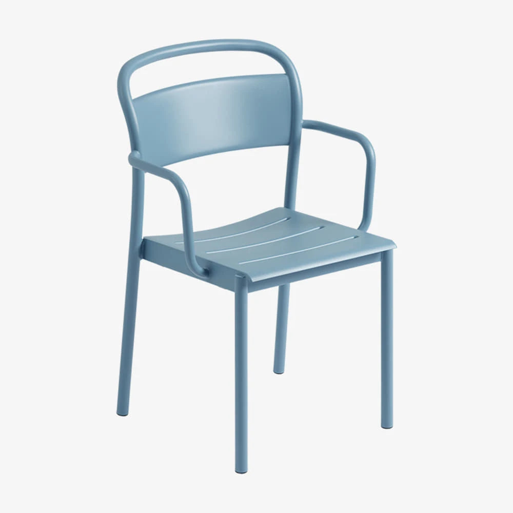 Linear Steel Arm Chair - view 1