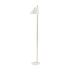 Yuh Floor Brass/Marble/White - view 1