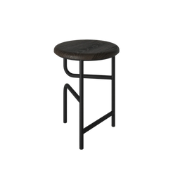 Blend Stool W (Oak / Walnut) - view 1