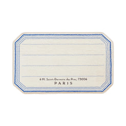 Zenpi X You & Us Blue Line Note Rug - view 1