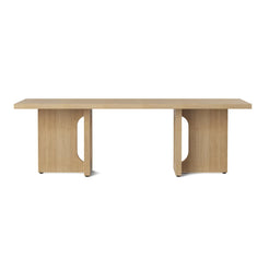 Androgyne Coffee Table Oak Top + Oak Base - view 1