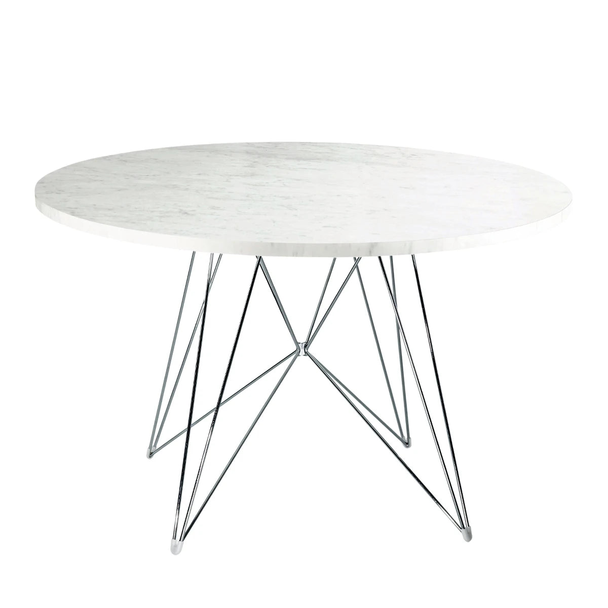 XZ3 Round Table 120 Marble-Chromed - view 1