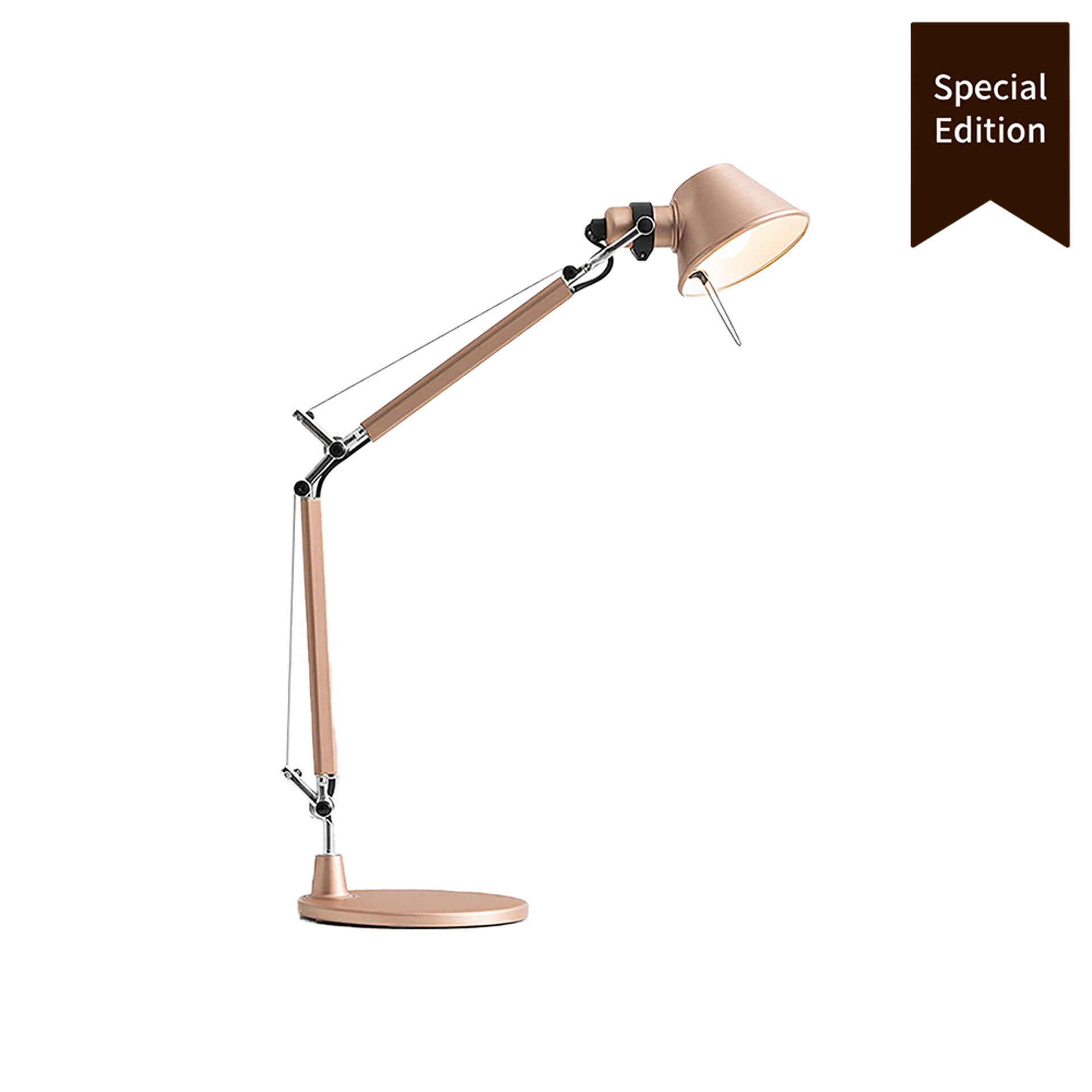 Tolomeo Micro Special Edition Brushed Copper Table Lamp - view 1