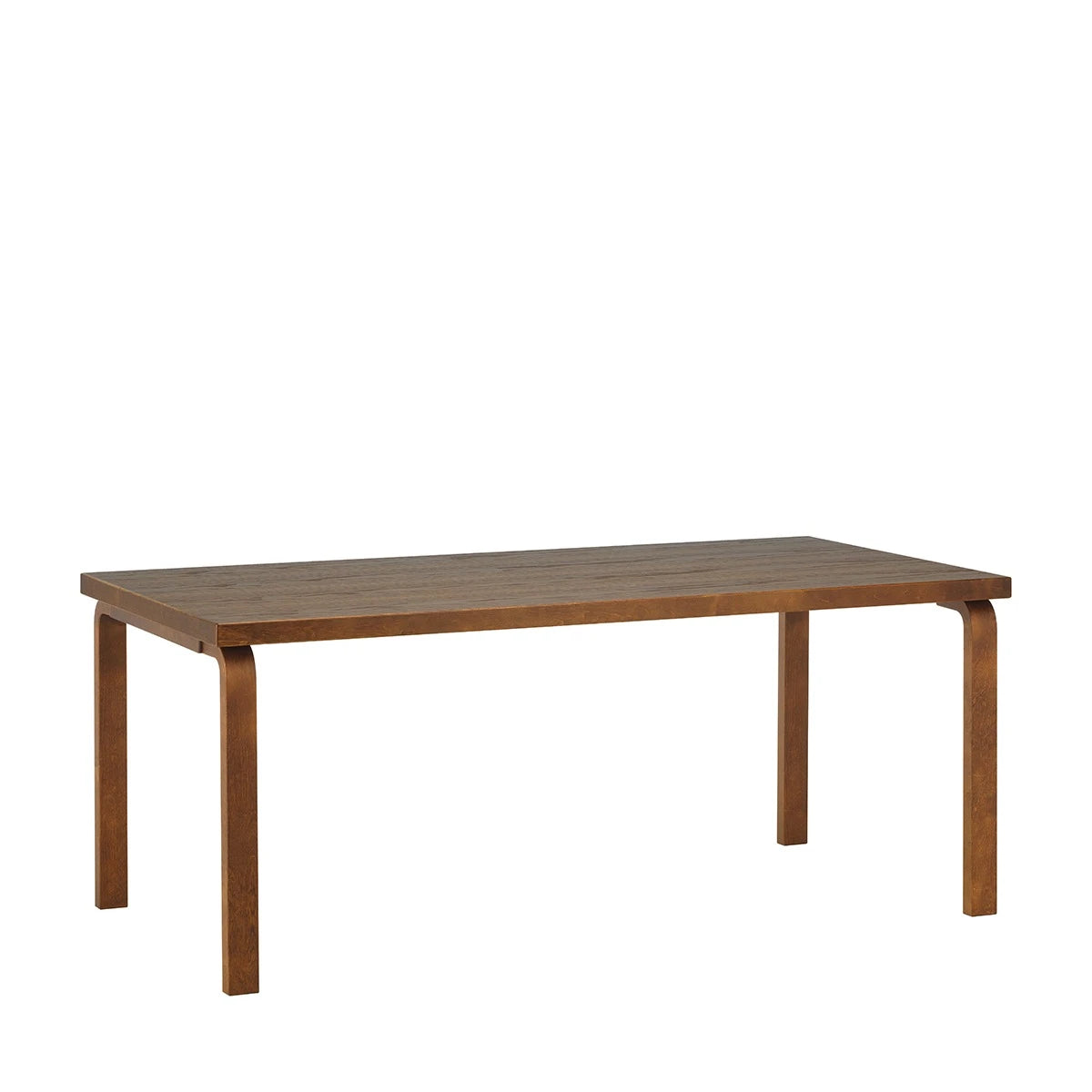 Aalto Table 83 182 x 91 walnut stained - view 1