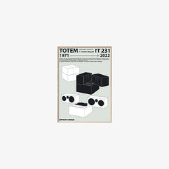 Totem rr 231 Poster White A3 - Wood Frame - view 1