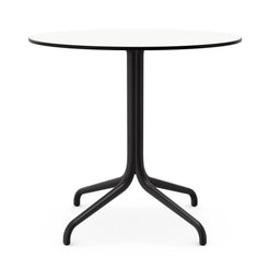 Belleville Table Bistro Outdoor Ø79.6 top White base Black - view 1