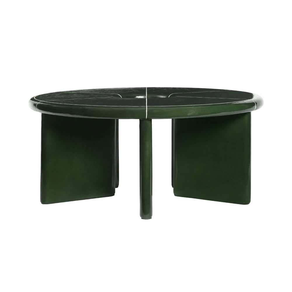 Deya Dark Green Coffee Table - view 1