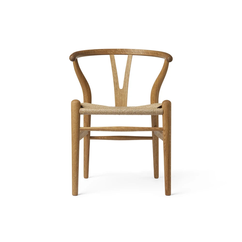 CH24 Oak Oil Paper Cord Chair Mini - view 1