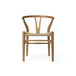 CH24 Oak Oil Paper Cord Chair Mini - view 1