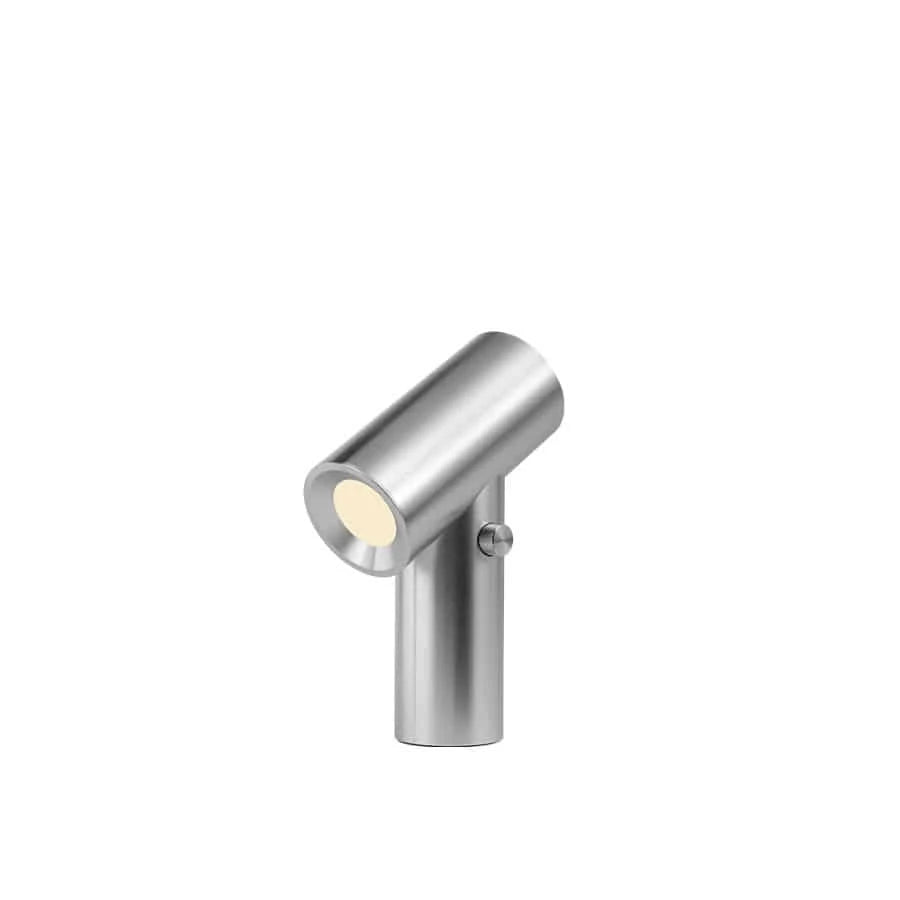 Beam Portable Lamp Polished Aluminum - view 1