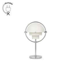 Multi-lite Portable Lamp Chrome/White - view 1