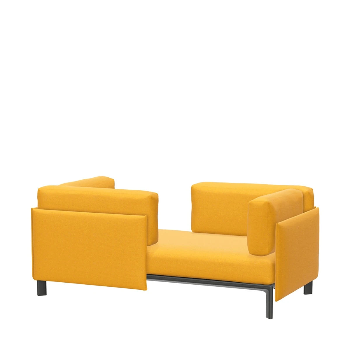 Anagram Sofa 90 x 180 Dumet-Mango Melange - view 1