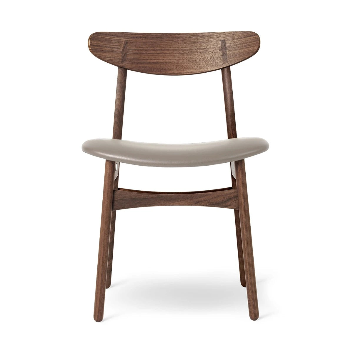 CH30P Chair Walnut Oil Leather Seat Loke 7744 - view 1