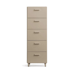 Relief Chest of drawers tall beige - leg - view 1