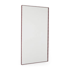 Arcs Mirror Rectangle Large Burgundy - view 1