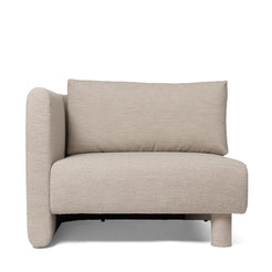 Dase Armrest Left Soft Boucle - Natural - view 1