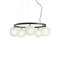 Rime Chandelier Pendant Black - view 1