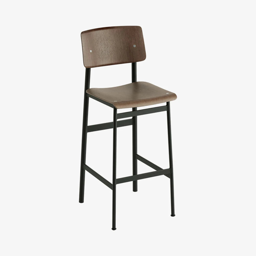LOFT BAR STOOL 75 cm BLACK - view 1