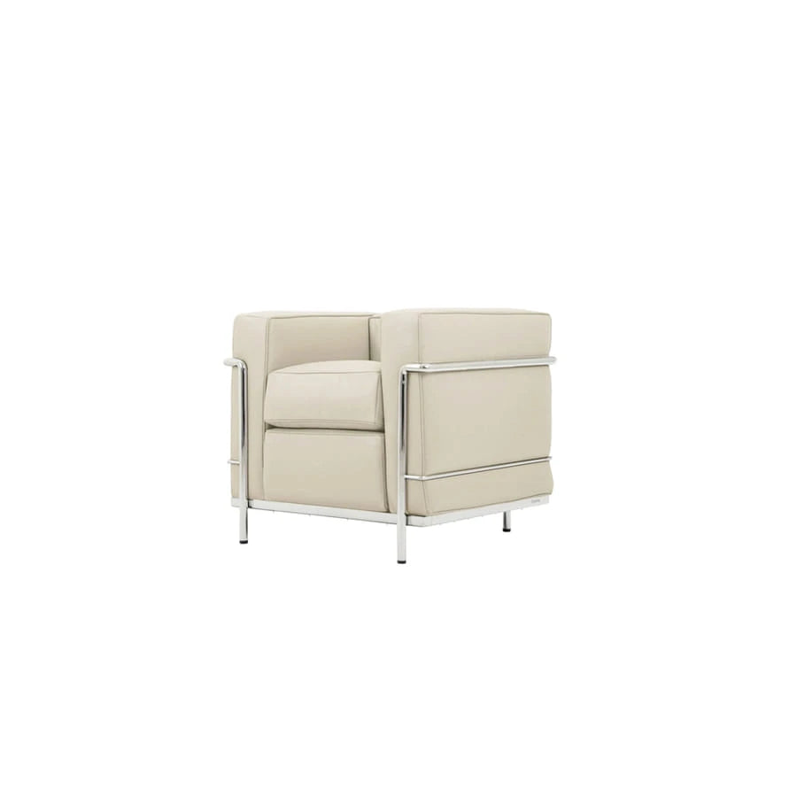 2 Fauteuil Grand Confort, Petit Modèle Armchair (Scozia. Panna, Feather) - view 1