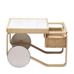 900 Tea Trolley Birch-White - view 1
