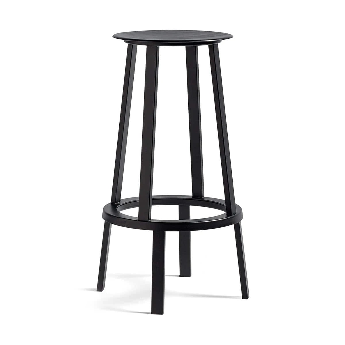Revolver Bar Stool High H75 Black - view 1