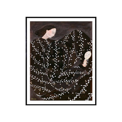 The Poster Club Sofia Lind Mirror Mirror Black Aluminum Frame 400 x 500 - view 1