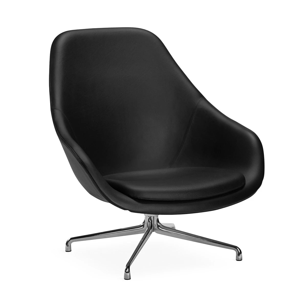 about a Lounge AAL 91 Aluminium-Sierra Black leather - view 1