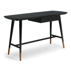 Slancio Matte Black Console Table - view 1